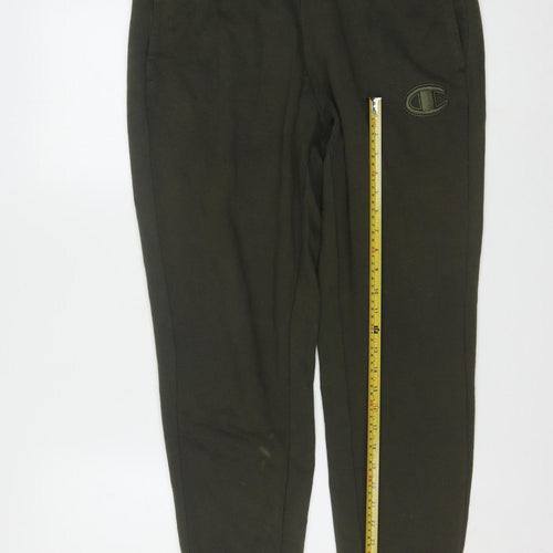 Champion Men's Green Jogger Sweatpants Size M Regular Fit