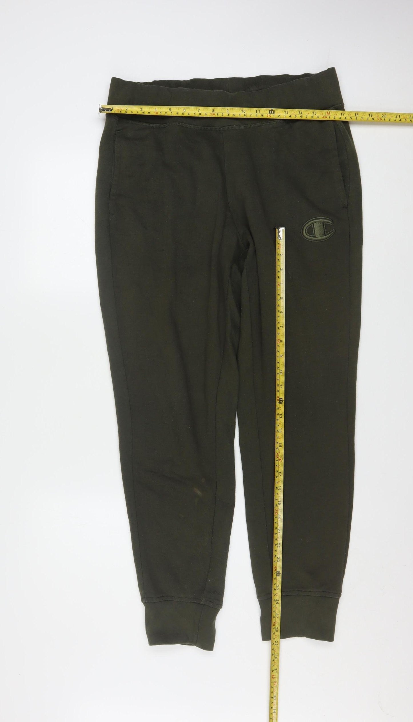 Champion Men's Green Jogger Sweatpants Size M Regular Fit