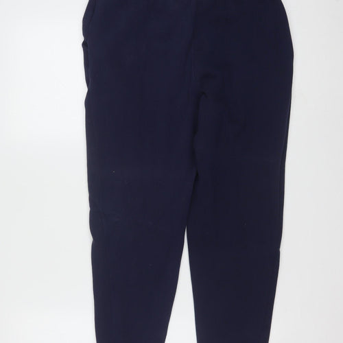 Fila Men's Navy Blue Jogger Sweatpants S Cotton Blend