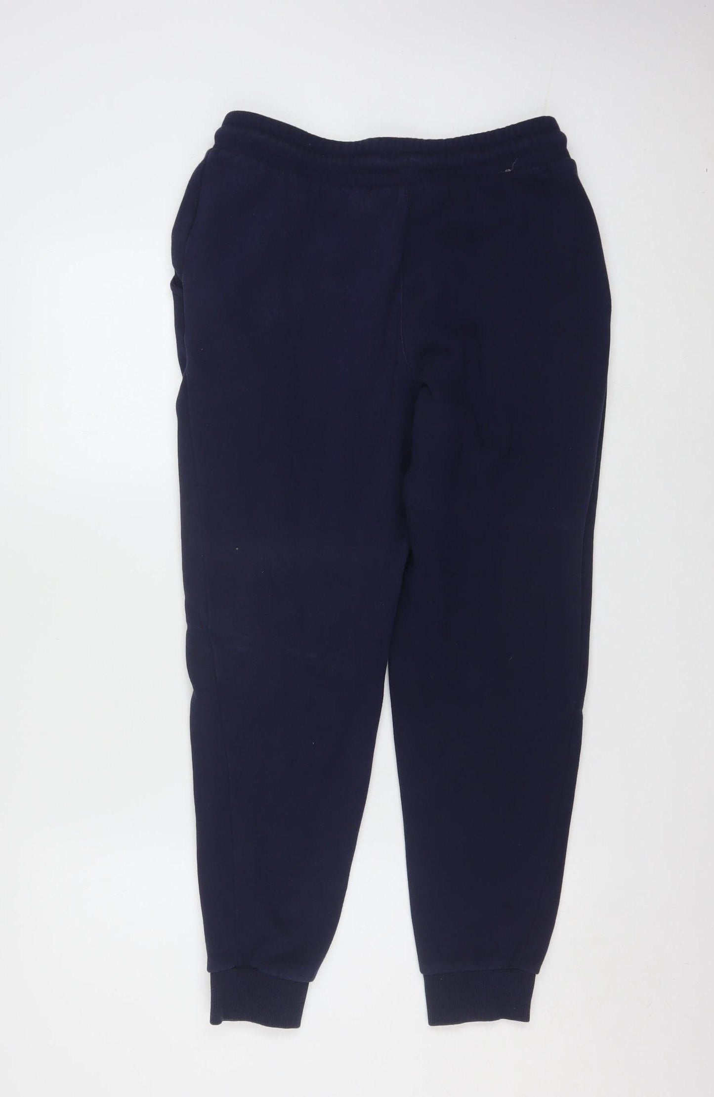 Fila Men's Navy Blue Jogger Sweatpants S Cotton Blend