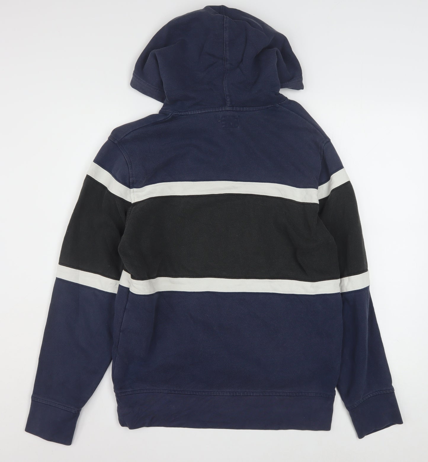 Levi's Men's Blue Pullover Hoodie Small Logo Graphic Cotton