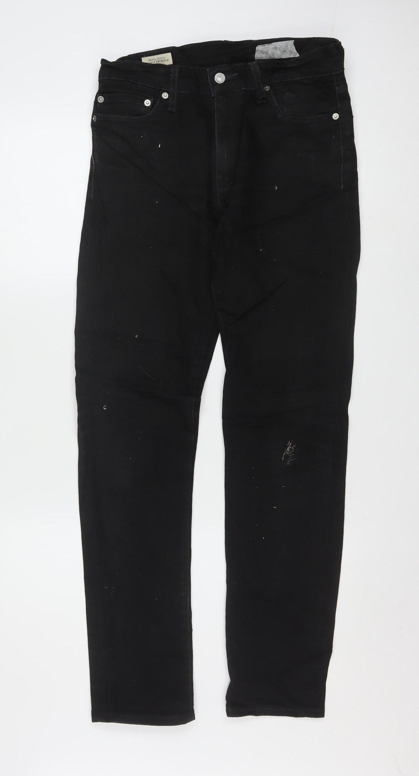 Levi's 511 Men's Black Slim Fit Stretch Denim Jeans W30 L32
