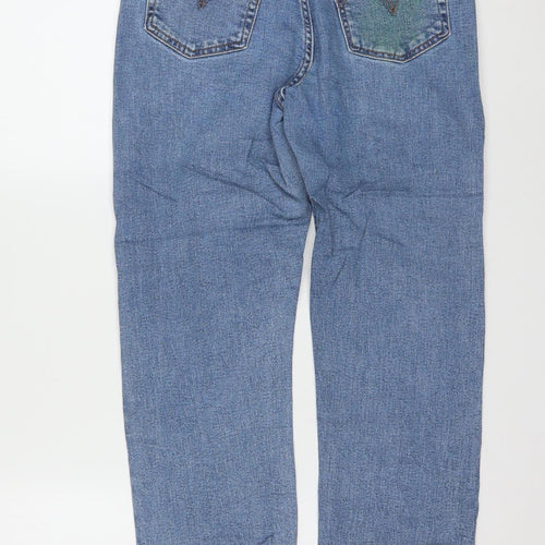 Levi's Women's Blue 28 Wedgie Straight High Rise Denim Jeans