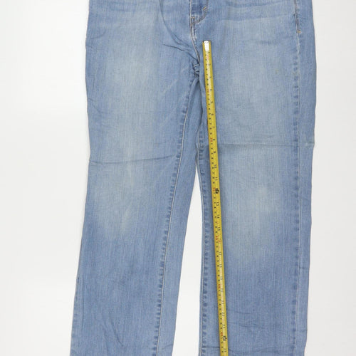 Levi's Women's Blue 505 Straight Leg Jeans Size 12
