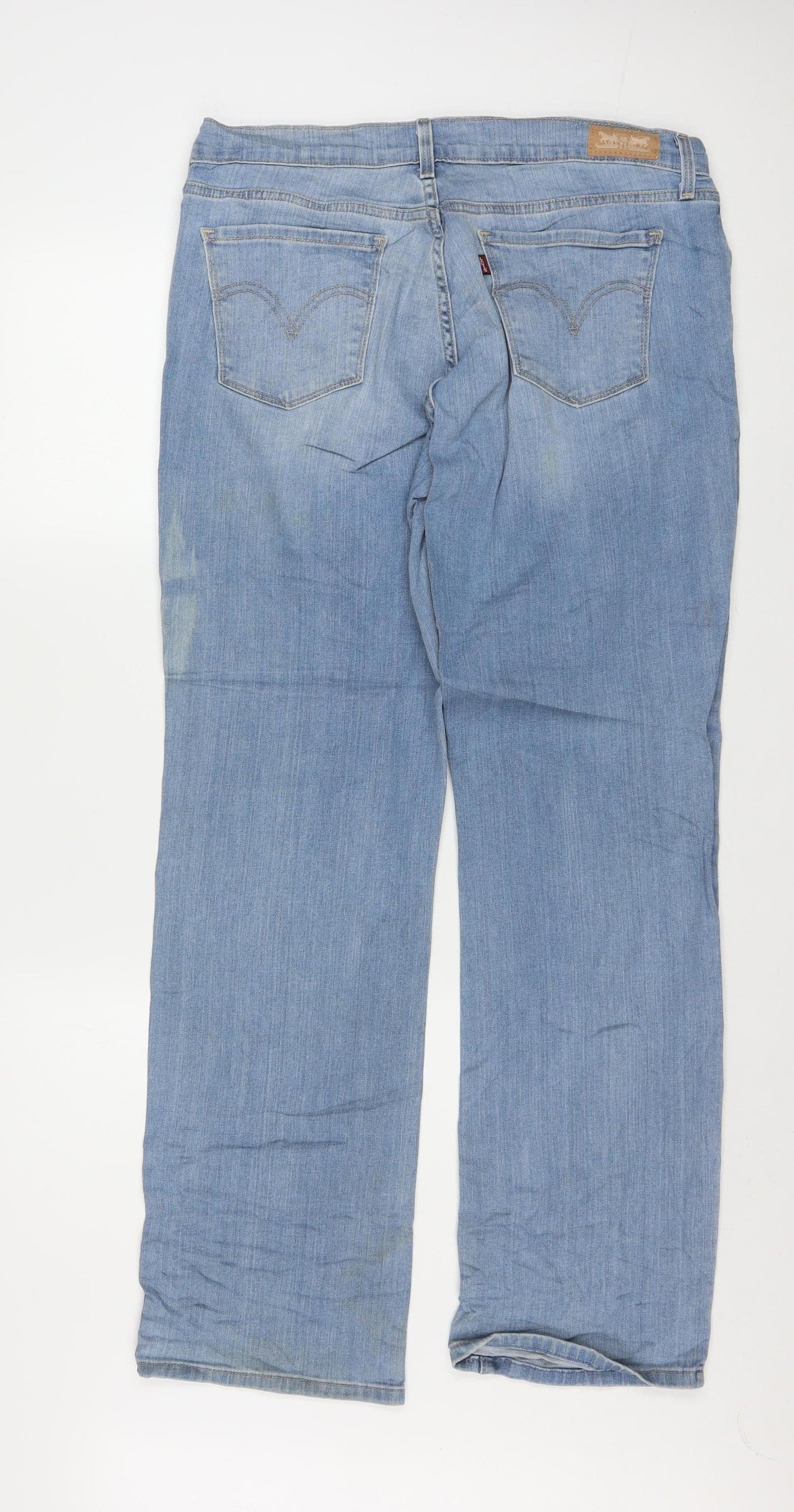 Levi's Women's Blue 505 Straight Leg Jeans Size 12