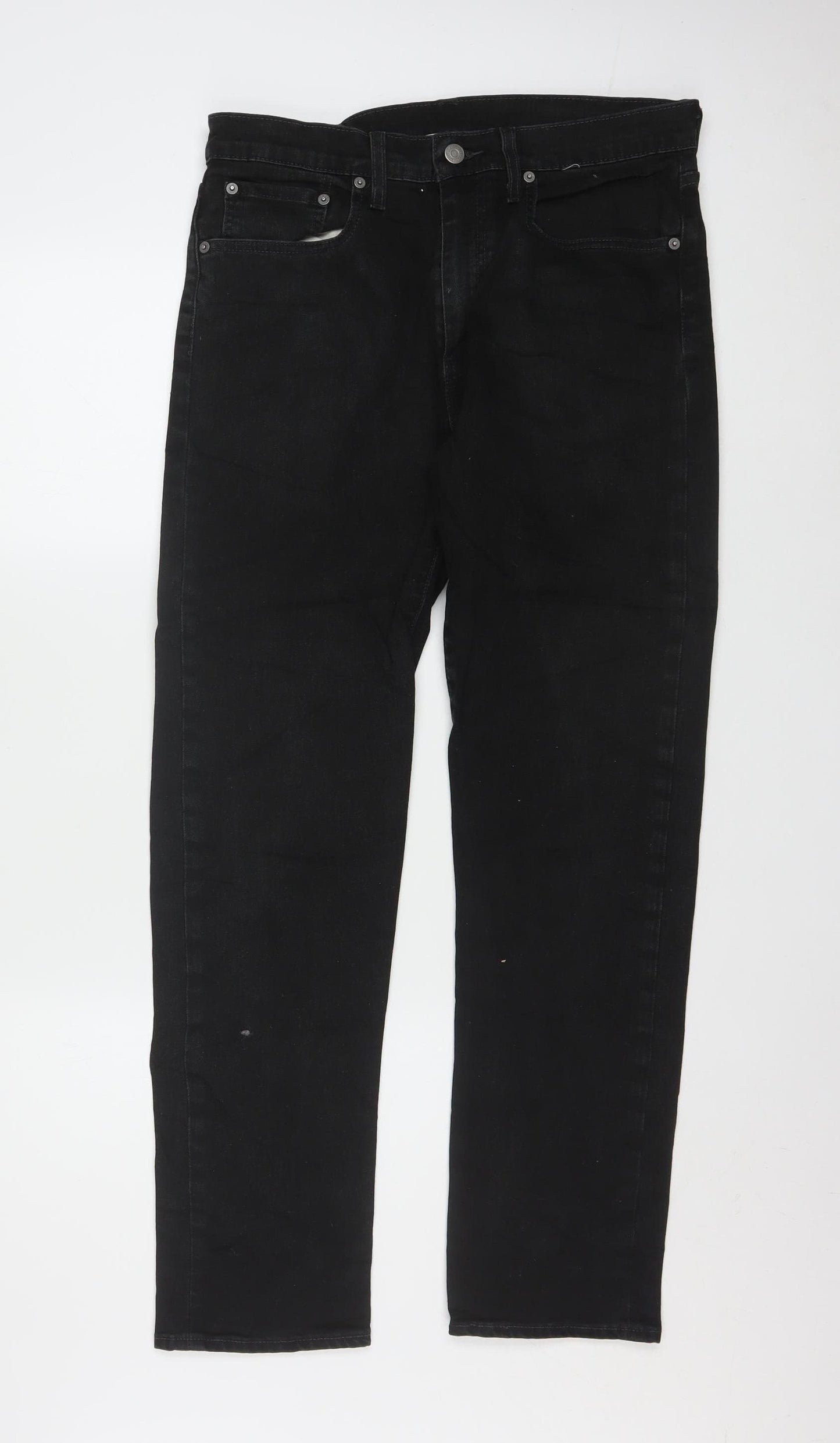 Levi's Premium Men's Black Straight Leg Denim Jeans W32 L32