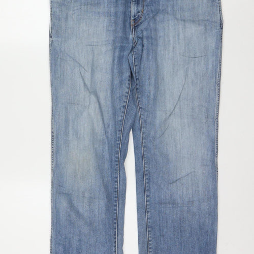 Wrangler Men's Blue Texas Stretch Straight Regular Jeans W34 L30