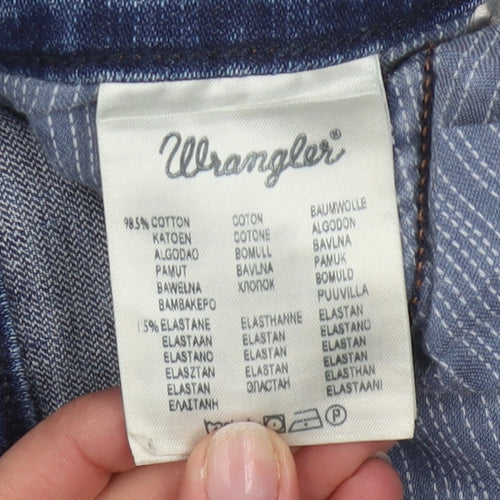 Wrangler Men's Blue Straight Leg Arizona Stretch Denim Jeans W32 L30