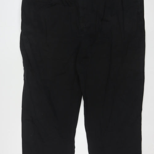Polo Ralph Lauren Men’s Black 48B-30 Pleated Chino Trousers