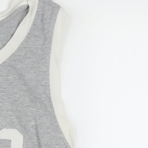 Adidas Men’s Grey XS Sleeveless Sports Tank Top