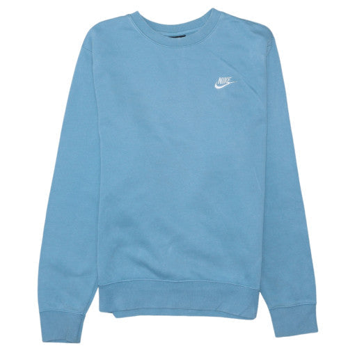 Nike Men's Blue XS Pullover Crew Neck Fleece Sweatshirt