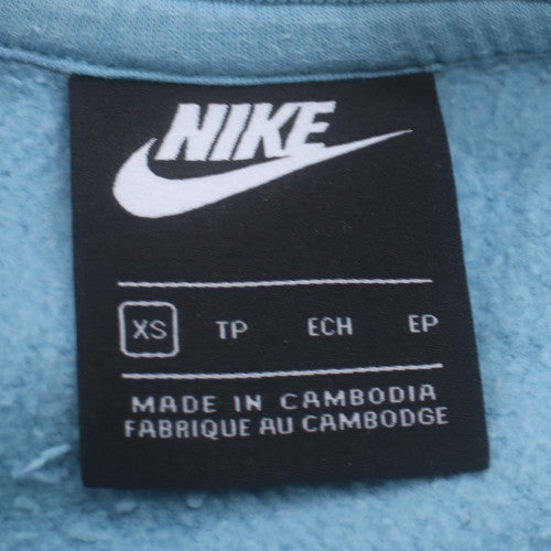 Nike Men's Blue XS Pullover Crew Neck Fleece Sweatshirt