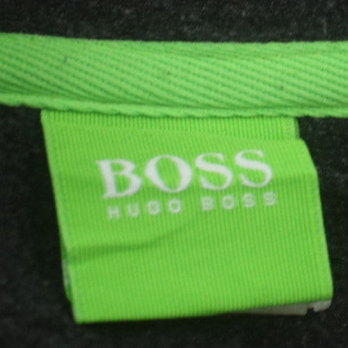 Hugo Boss Mens Grey XL Full Zip Hoodie with Logo