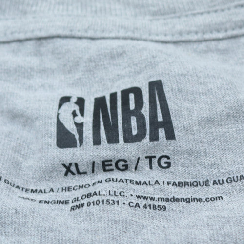NBA Boston Celtics Grey Men's XL Short Sleeve Sports T-Shirt