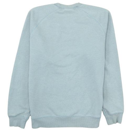 Carhartt Men's Blue Crew Neck Pullover Sweatshirt M