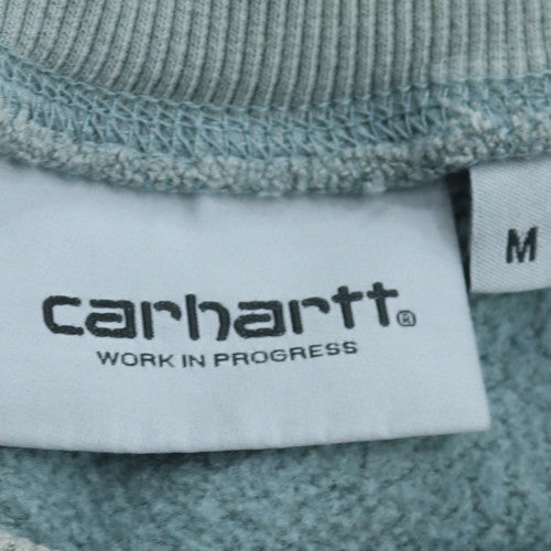 Carhartt Men's Blue Crew Neck Pullover Sweatshirt M