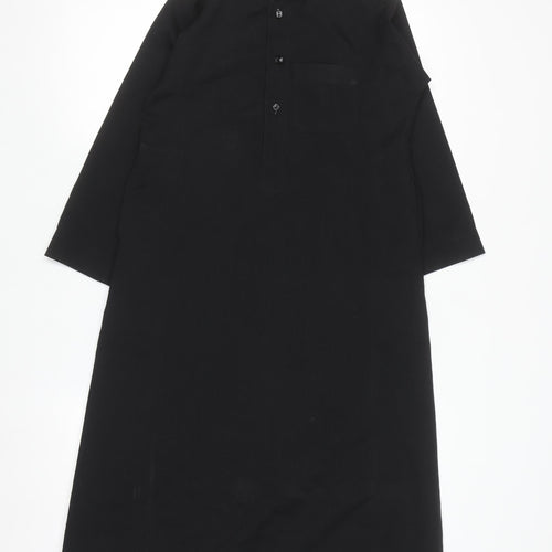 Al Haramain Women Black Long Sleeve Shirt Dress Size 14