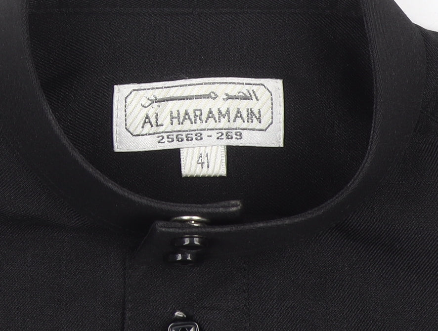Al Haramain Women Black Long Sleeve Shirt Dress Size 14