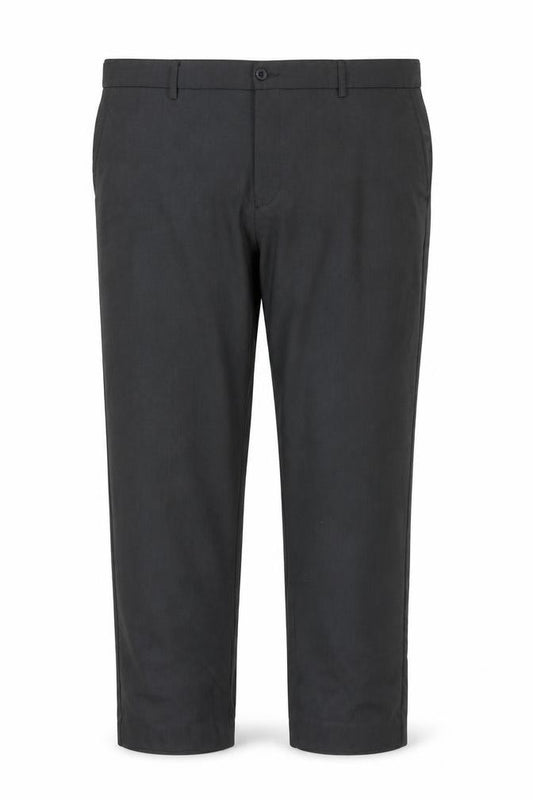 Front view of Farah Classic Men's Grey 42W 29L Straight Formal Trousers