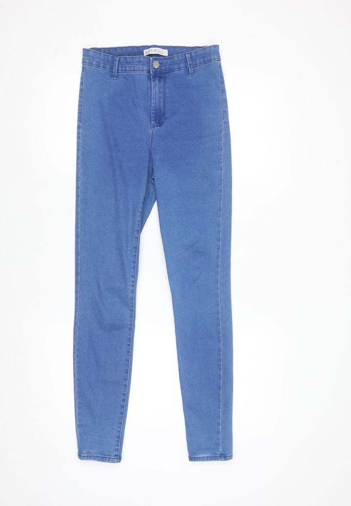 Denim Co Womens Blue Skinny Jeans Size 10 Stretch Denim