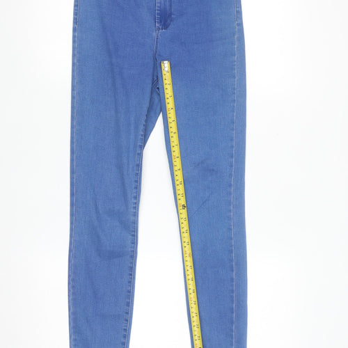 Denim Co Womens Blue Skinny Jeans Size 10 Stretch Denim