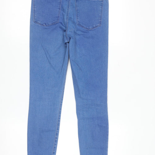 Denim Co Womens Blue Skinny Jeans Size 10 Stretch Denim