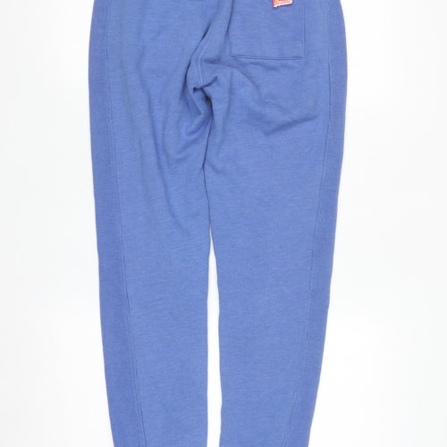 Superdry Women's Blue Slim Fit Jogger Sweatpants Size 10