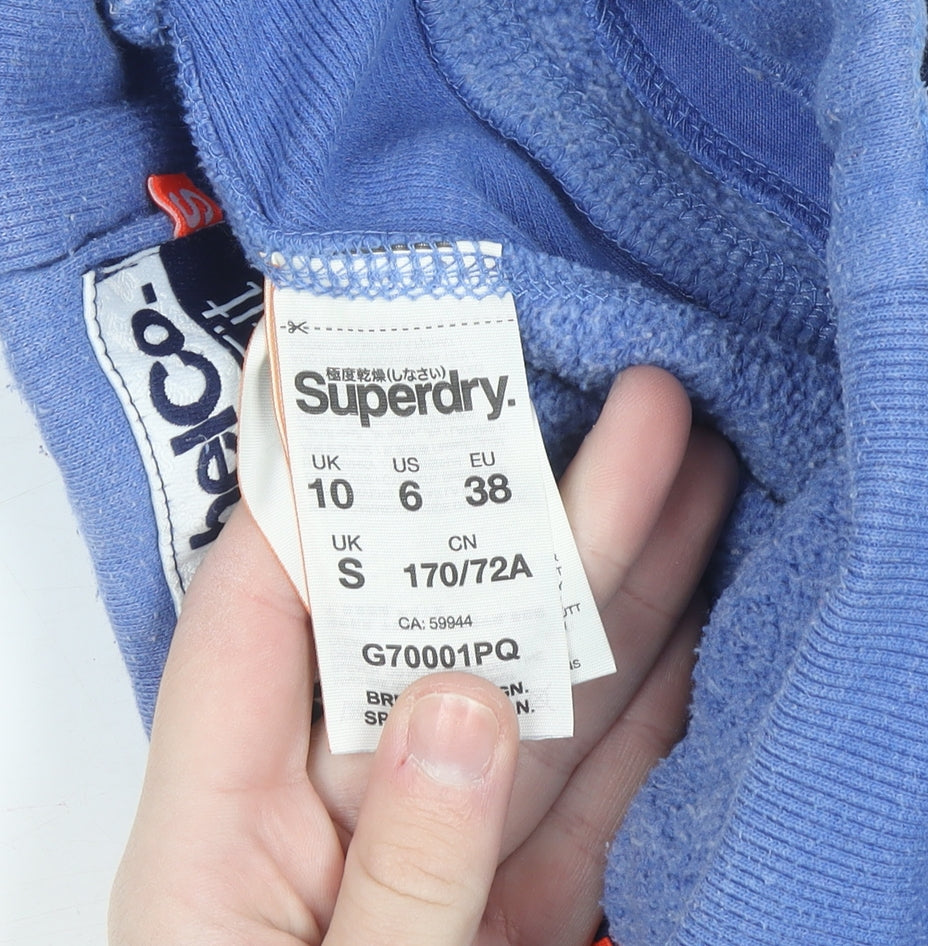 Superdry Women's Blue Slim Fit Jogger Sweatpants Size 10