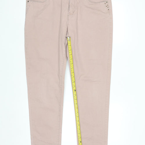 Yessica Women's Beige Skinny Jeans Size 18 Stretch Denim