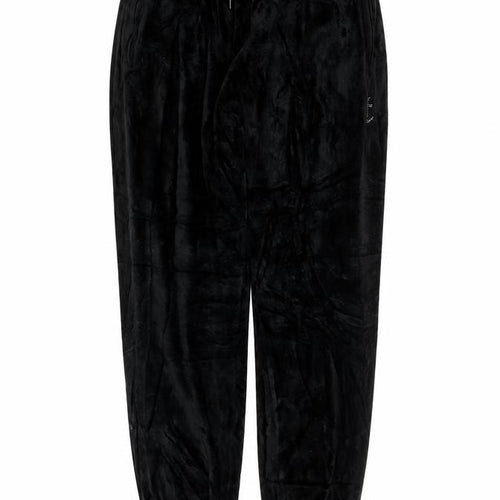 Juicy Couture Black Velour Jogger Trousers Women’s Medium