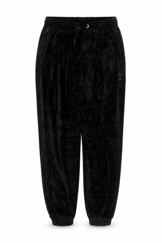 Juicy Couture Black Velour Jogger Trousers Women’s Medium