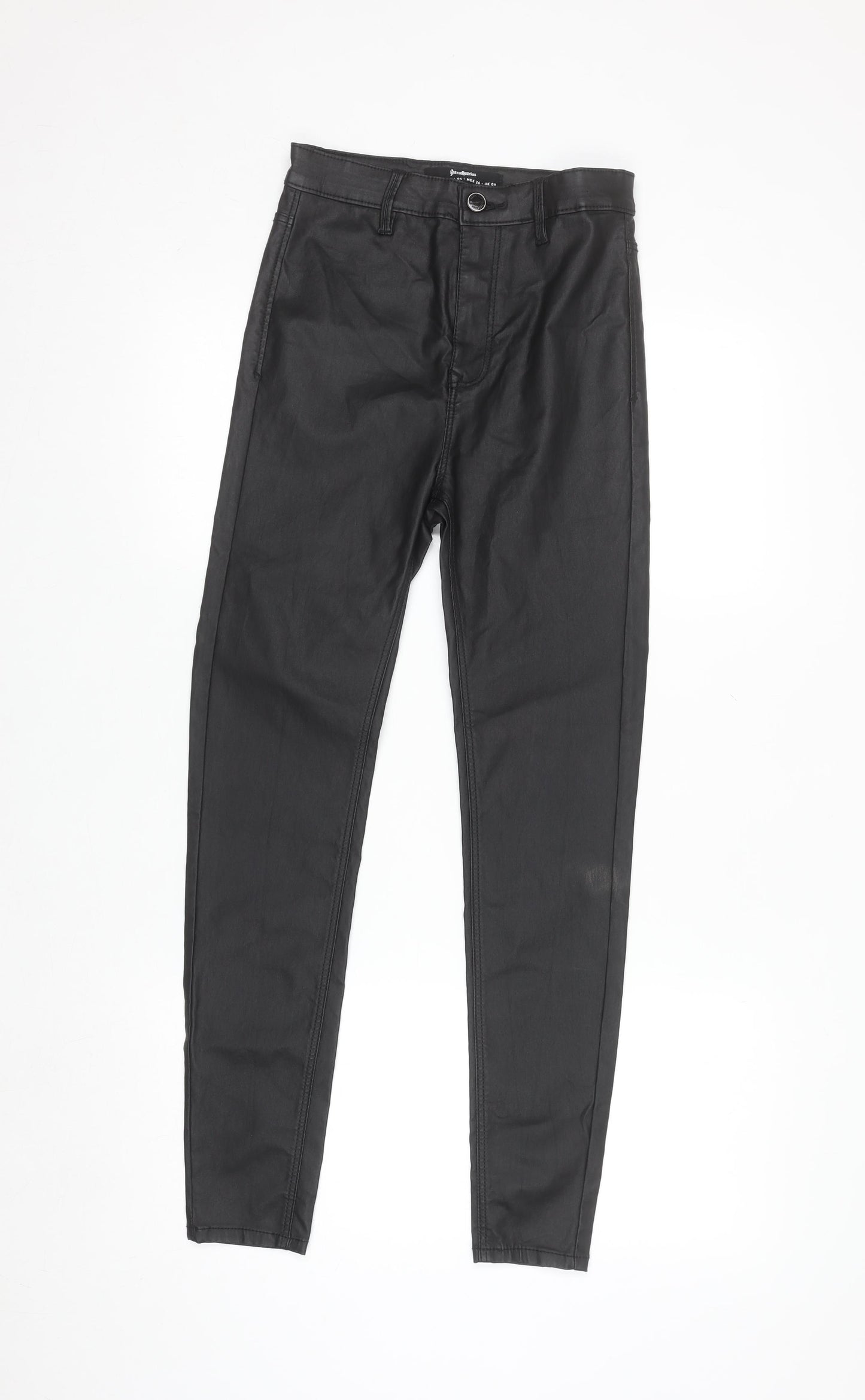 Stradivarius Women's Black Size 8 Skinny Stretch Jeans