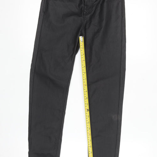 Stradivarius Women's Black Size 8 Skinny Stretch Jeans