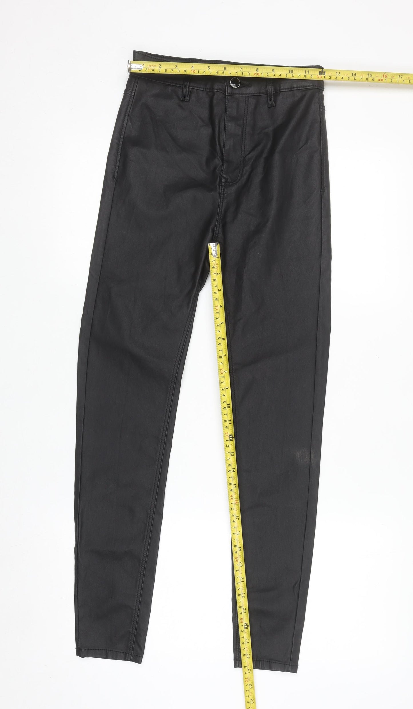 Stradivarius Women's Black Size 8 Skinny Stretch Jeans