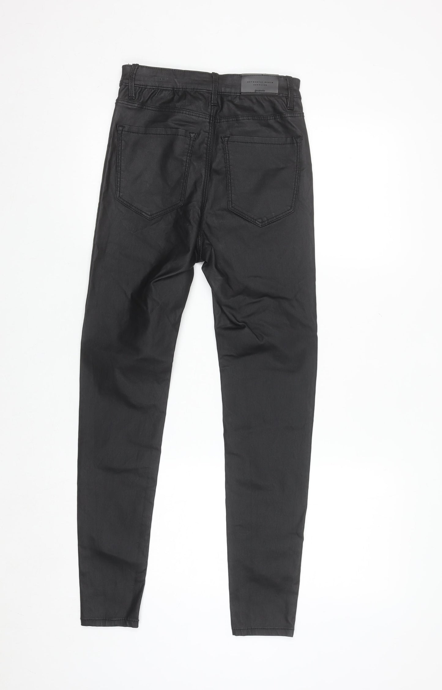 Stradivarius Women's Black Size 8 Skinny Stretch Jeans
