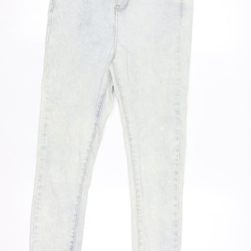 PrettyLittleThing Women's Blue Size 8 Skinny Stretch Jeans