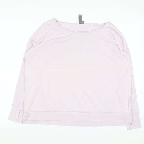 Sweaty Betty Women's Pink Small Relaxed Pullover Sweatshirt
