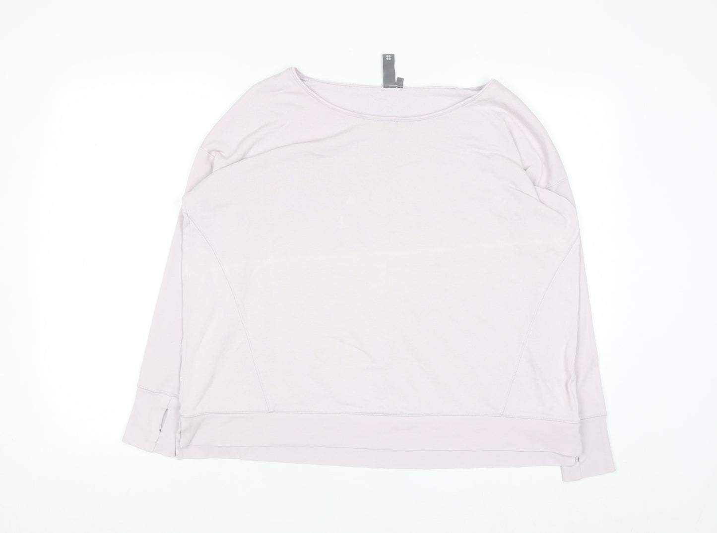 Sweaty Betty Women's Pink Small Relaxed Pullover Sweatshirt