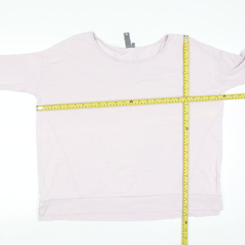 Sweaty Betty Women's Pink Small Relaxed Pullover Sweatshirt