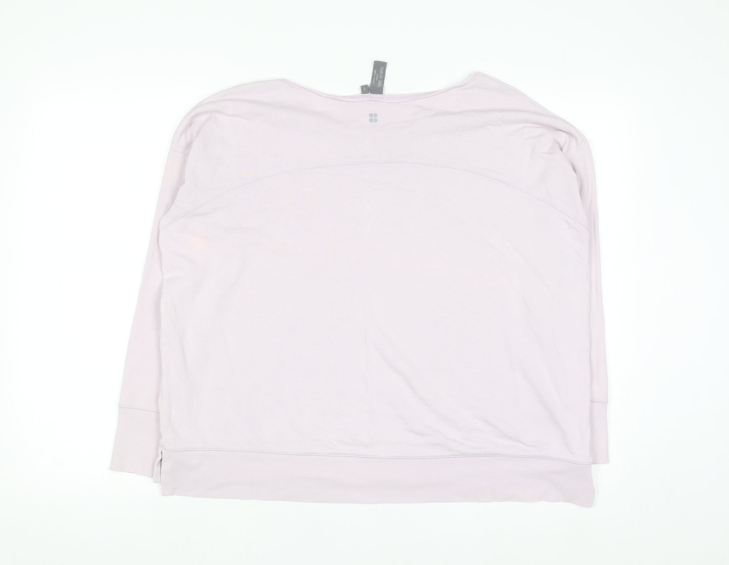 Sweaty Betty Women's Pink Small Relaxed Pullover Sweatshirt