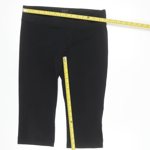 Dunnes Stores Women Black Size 14 Athletic Performance Sport Shorts