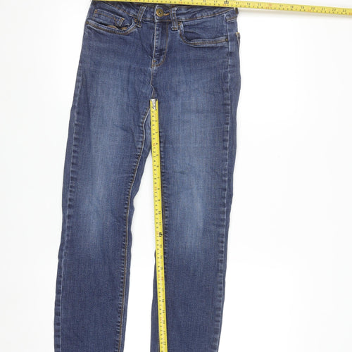 Dunnes Stores Women's Blue Size 8 Straight Leg Denim Jeans
