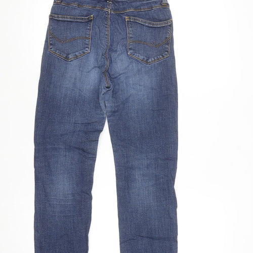 Dunnes Stores Women's Blue Size 8 Straight Leg Denim Jeans