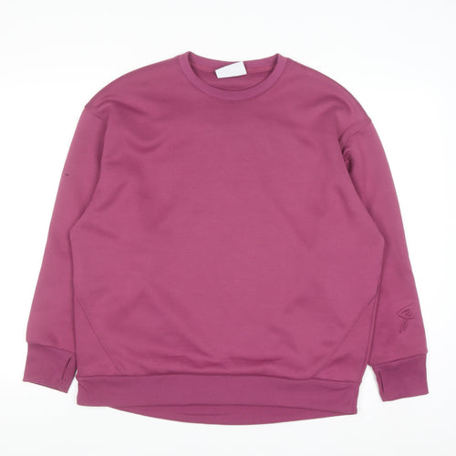 Primark Women's Purple Crew Neck Pullover Sweatshirt Size S