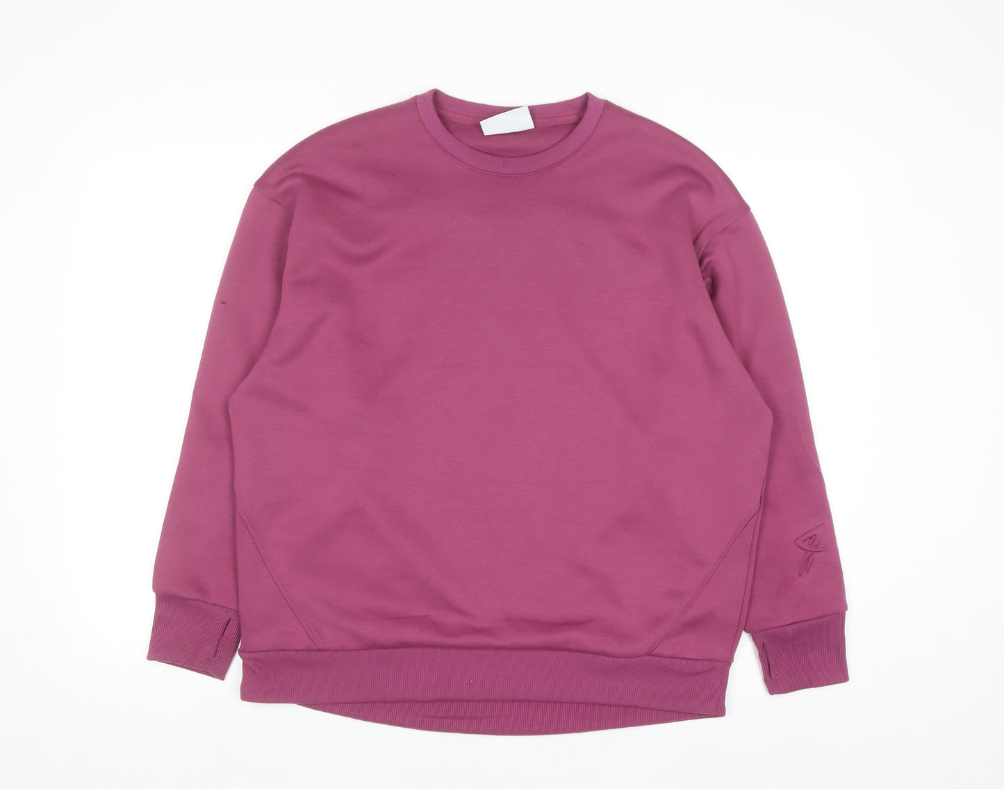 Primark Women's Purple Crew Neck Pullover Sweatshirt Size S