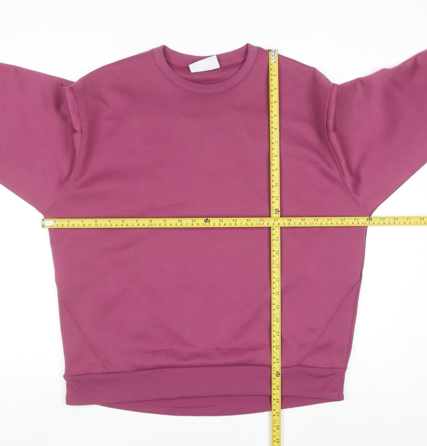 Primark Women's Purple Crew Neck Pullover Sweatshirt Size S