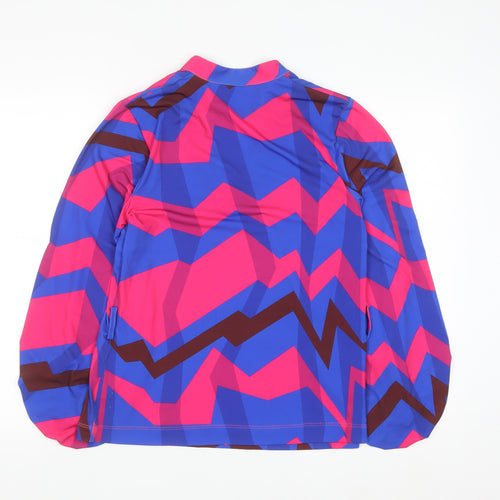 Lennon Courtney Women's Multicoloured Geometric Tunic Blouse Size 8