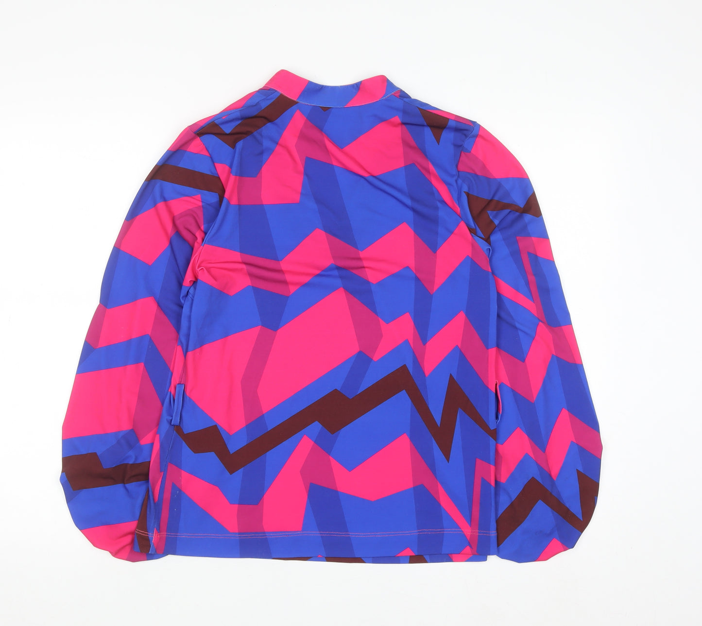 Lennon Courtney Women's Multicoloured Geometric Tunic Blouse Size 8