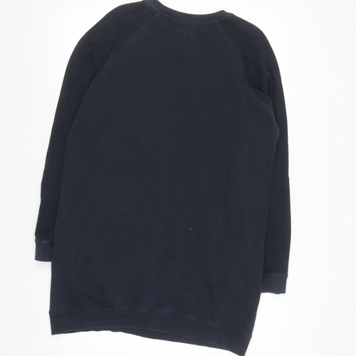 Next Women's Navy Long Sleeve Pullover Sweatshirt UK 16
