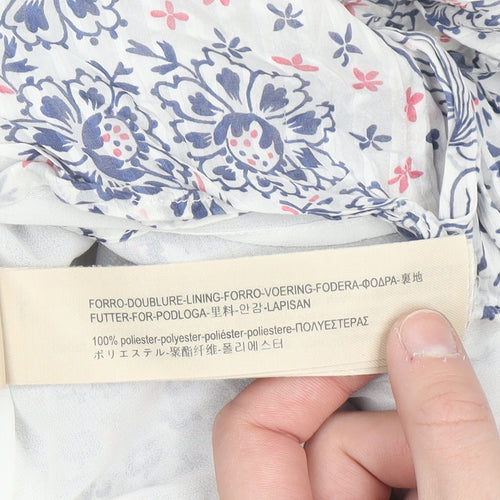 Massimo Dutti Womens Multicoloured Floral Blouse Size 10